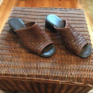 Vintage Woven Leather Sandals